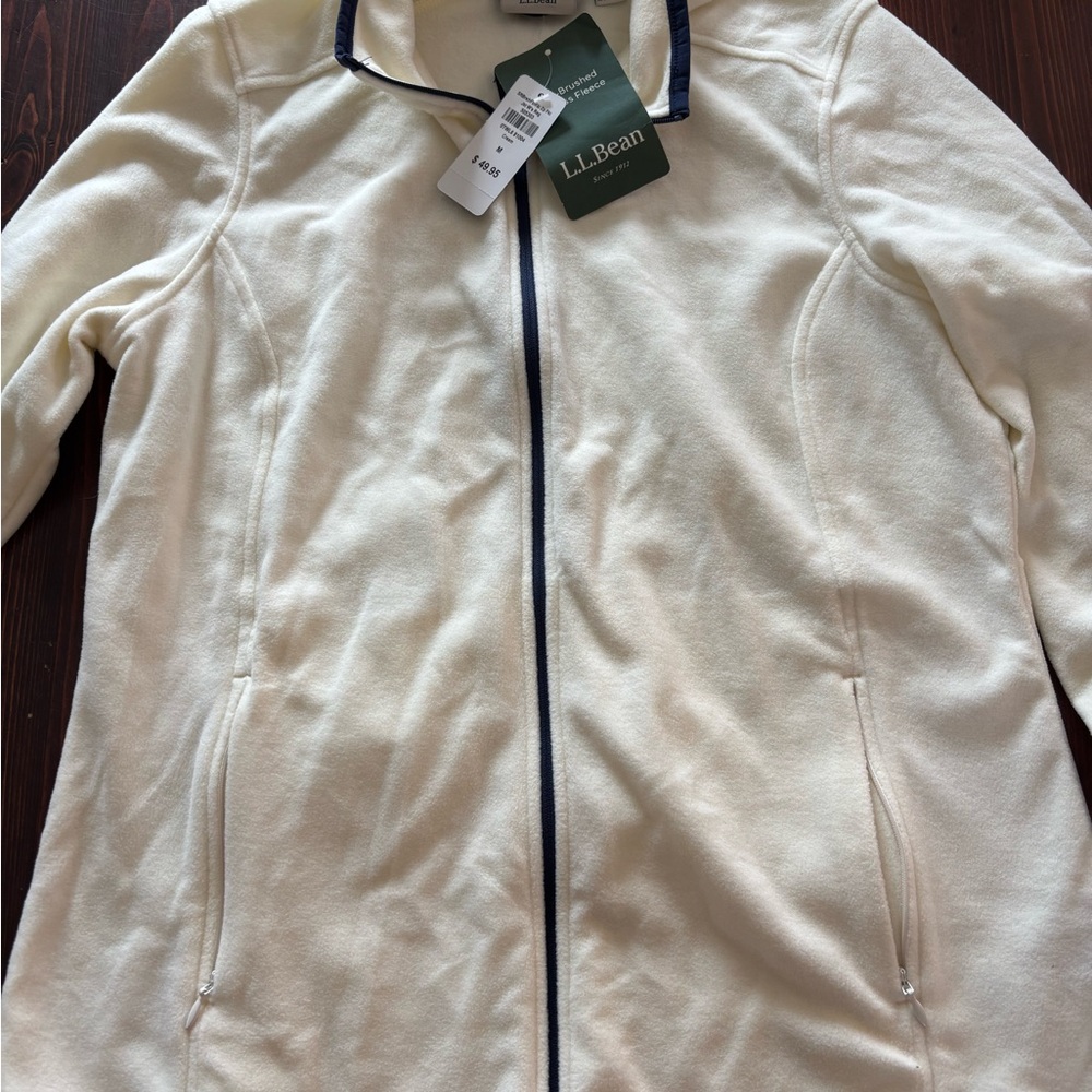 L.L. Bean Women's Cream Jacket